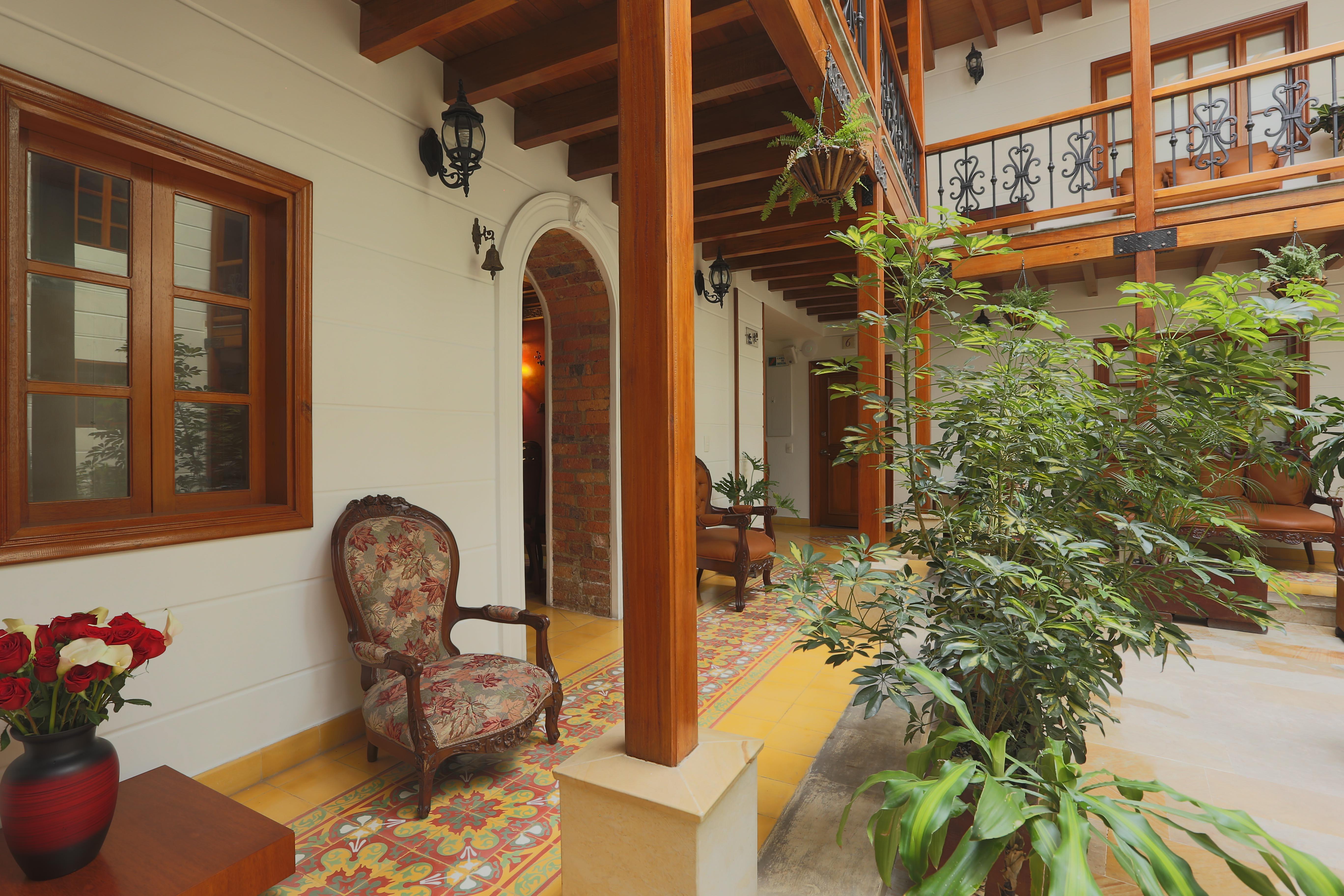 Hotel Santa Lucia Boutique Spa Bogotá Eksteriør bilde Interior of the house