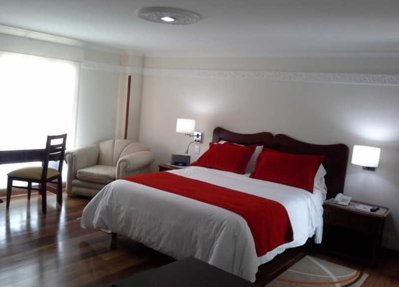 Hotel Santa Lucia Boutique Spa Bogotá Eksteriør bilde A bedroom in a hotel