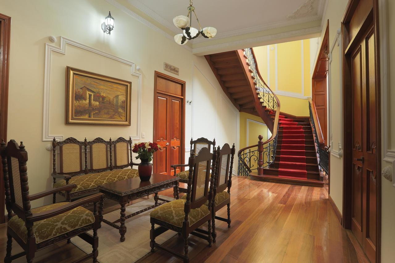 Hotel Santa Lucia Boutique Spa Bogotá Eksteriør bilde Interior of the house
